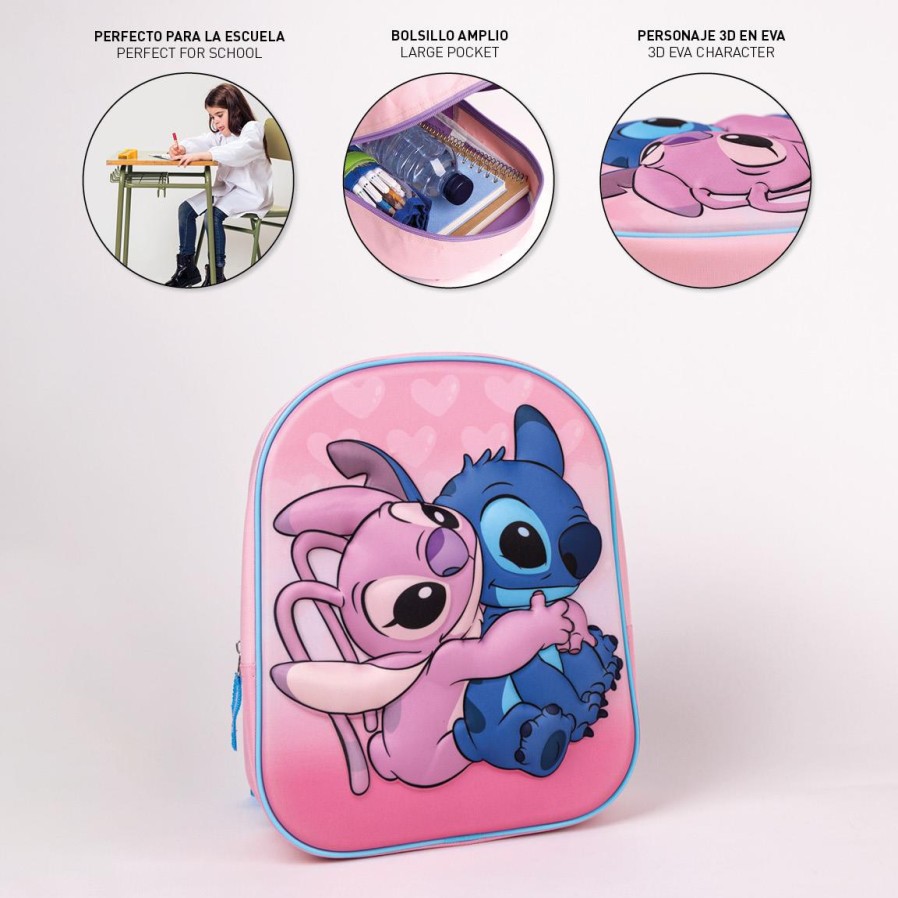 Cerdá Mochila Infantil 3D Stitch - 2100004752 New