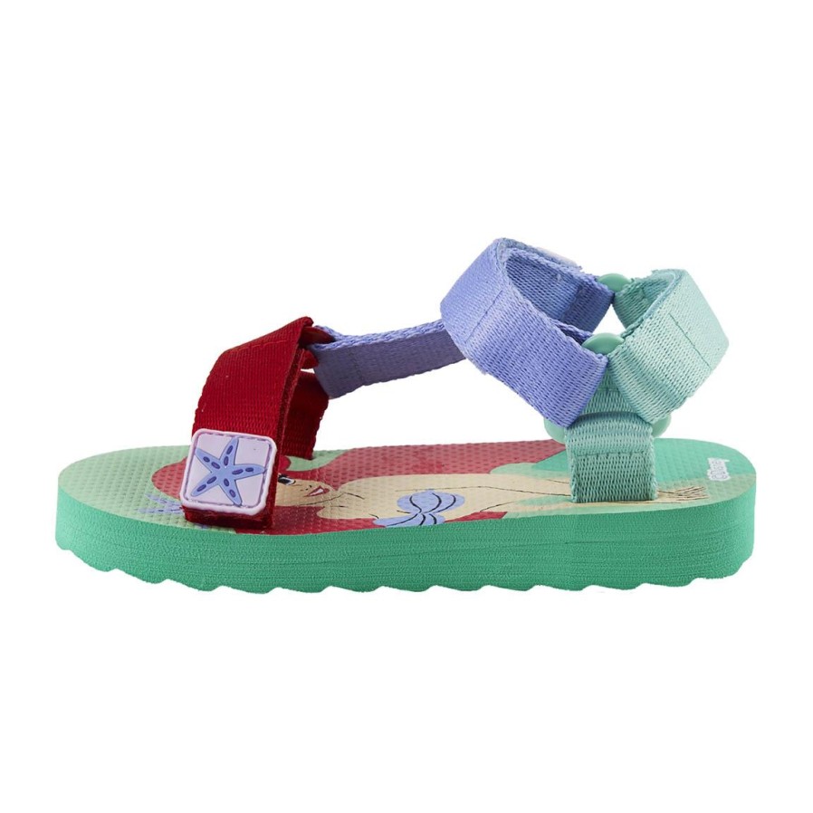 Cerdá Sandalias Casual Velcro Princess La Sirenita New