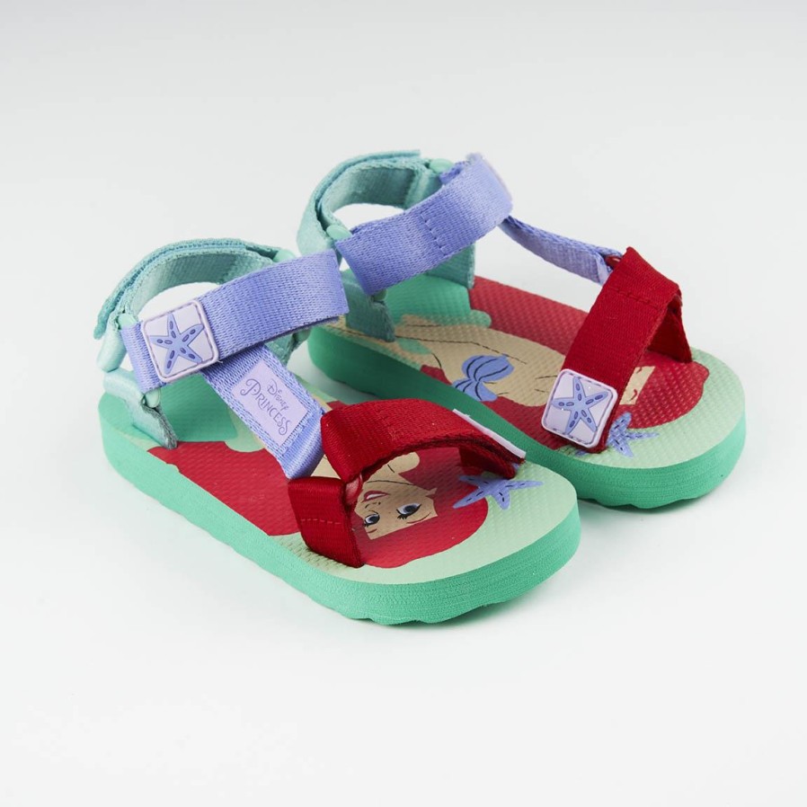 Cerdá Sandalias Casual Velcro Princess La Sirenita New