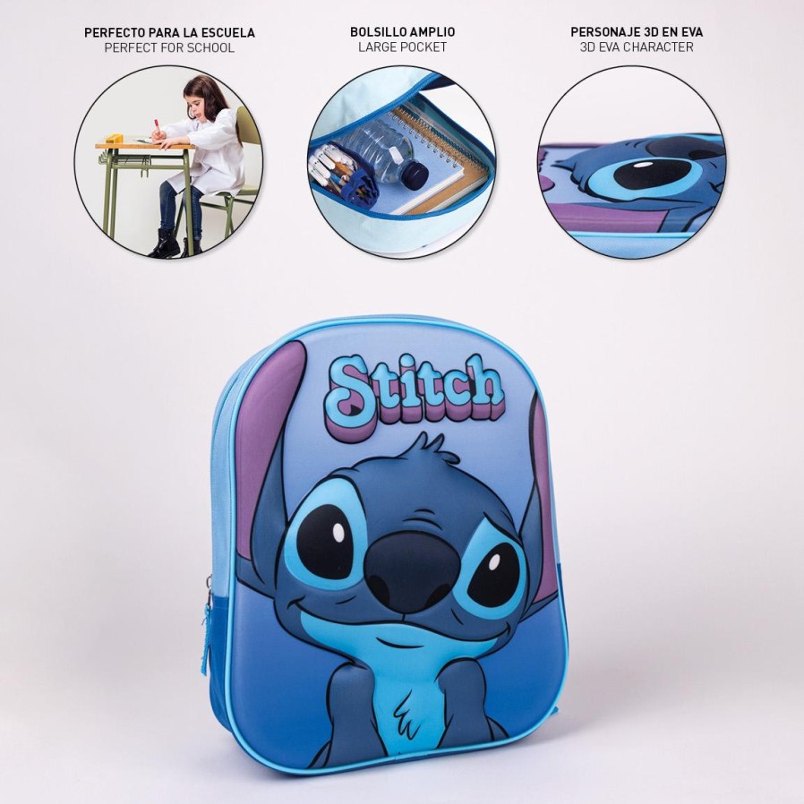 Cerdá Mochila Infantil 3D Stitch - 2100004751 Wholesale