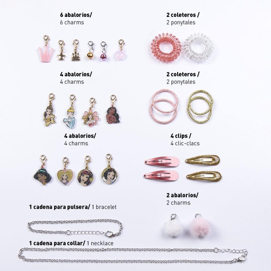 Cerdá Set De Belleza Accesorios 24 Piezas Princess New