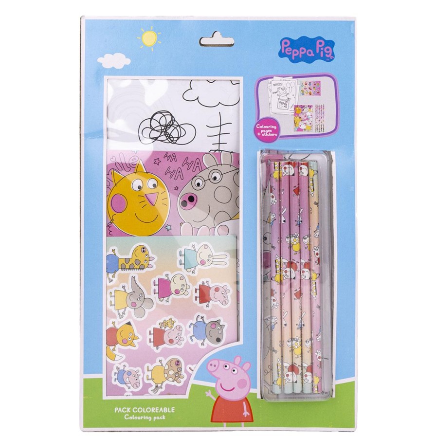 Cerdá Set De Papeleria Coloreable Peppa Pig Best