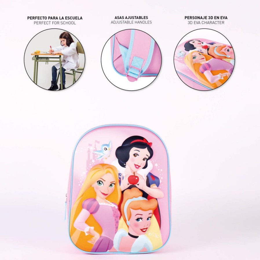 Cerdá Mochila Infantil 3D Princess - 2100004072 Online