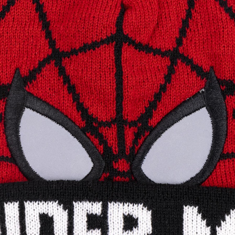 Cerdá Gorro Punto Aplicaciones Spiderman New