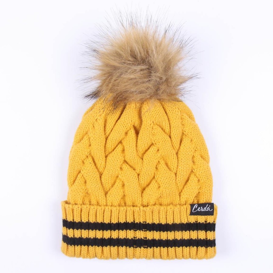 Cerdá Gorro Tricot Pompom Harry Potter Hufflepuff Best