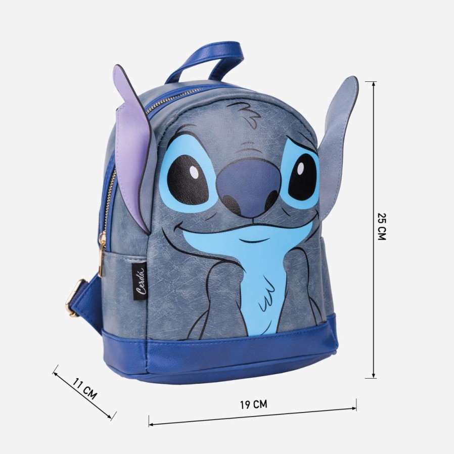 Cerdá Mochila Casual Moda Aplicaciones Stitch - 2100004772 Hot