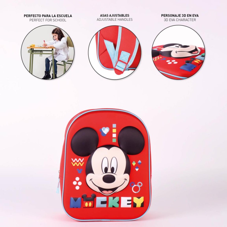 Cerdá Mochila Infantil 3D Mickey New