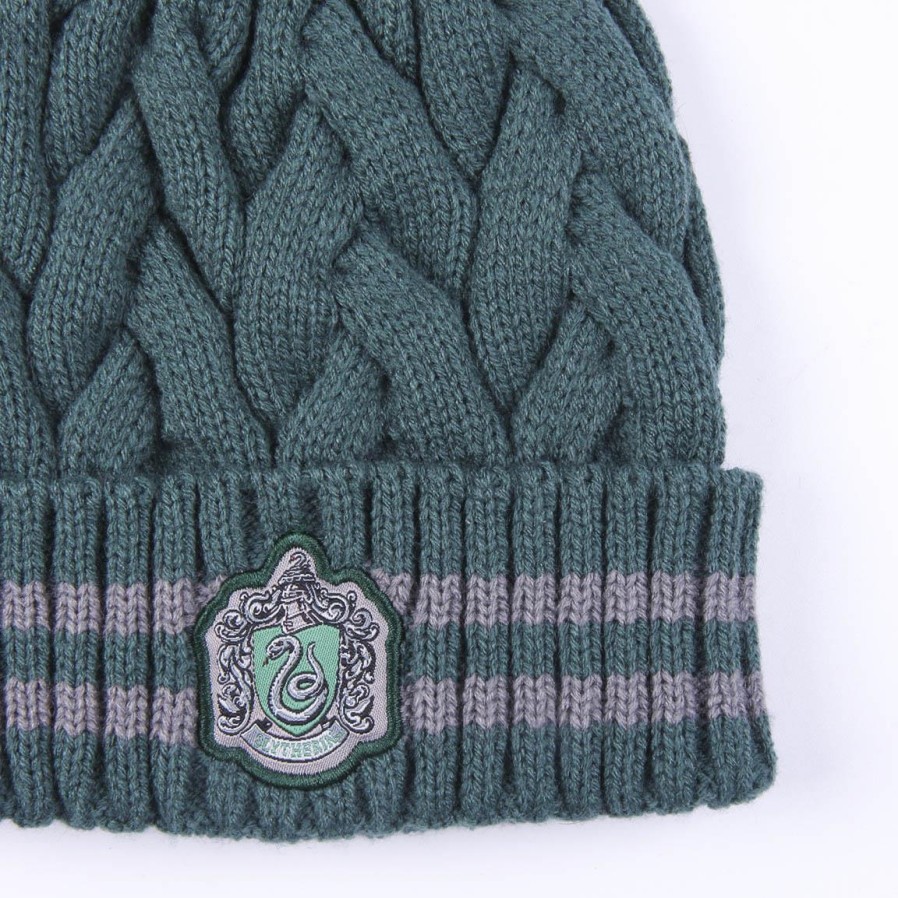 Cerdá Gorro Tricot Pompom Harry Potter Slytherin Clearance