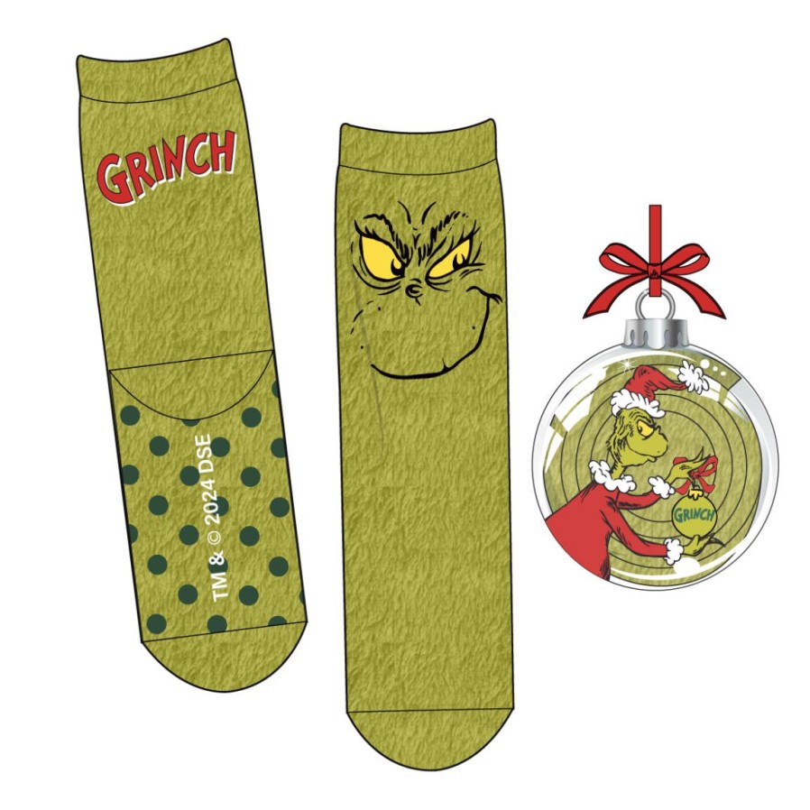 Cerdá Calcetin Antideslizante Navideno The Grinch Hot