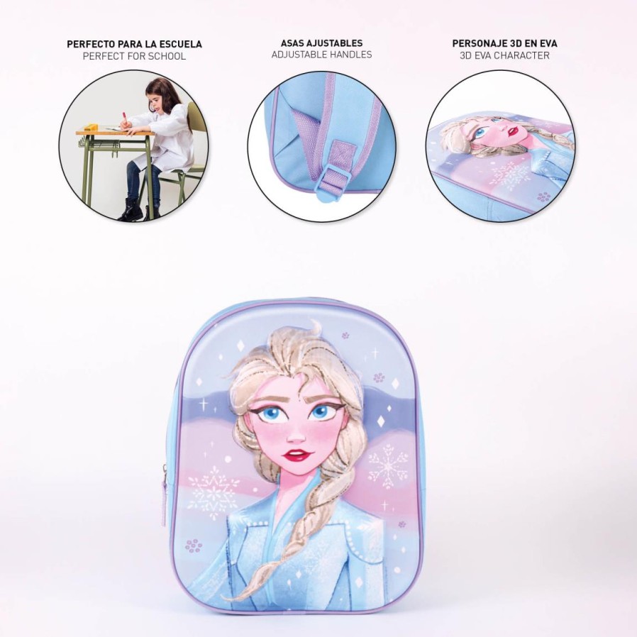 Cerdá Mochila Infantil 3D Frozen - 2100004070 Clearance