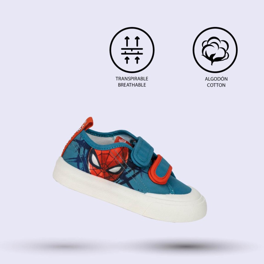 Cerdá Zapatilla Loneta Suela Tpr Spiderman Hot