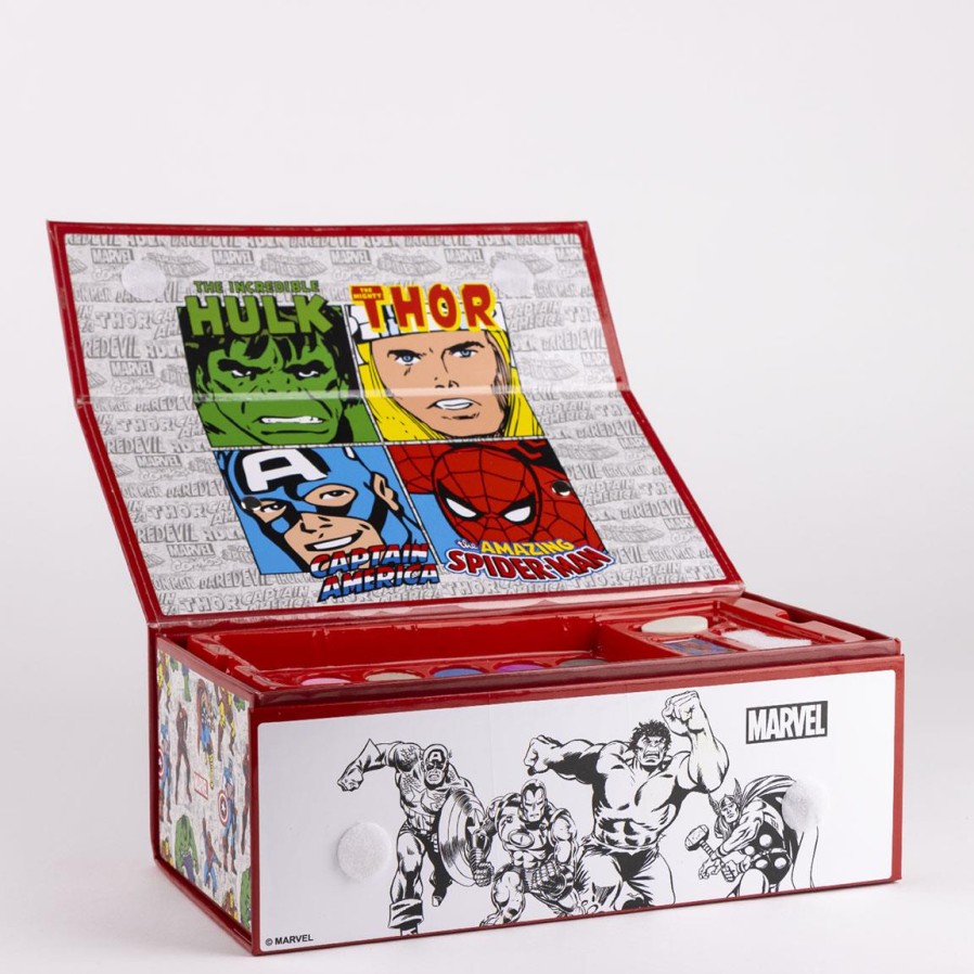 Cerdá Set Papeleria Coloreable Maletin Marvel - 2700000825 Hot