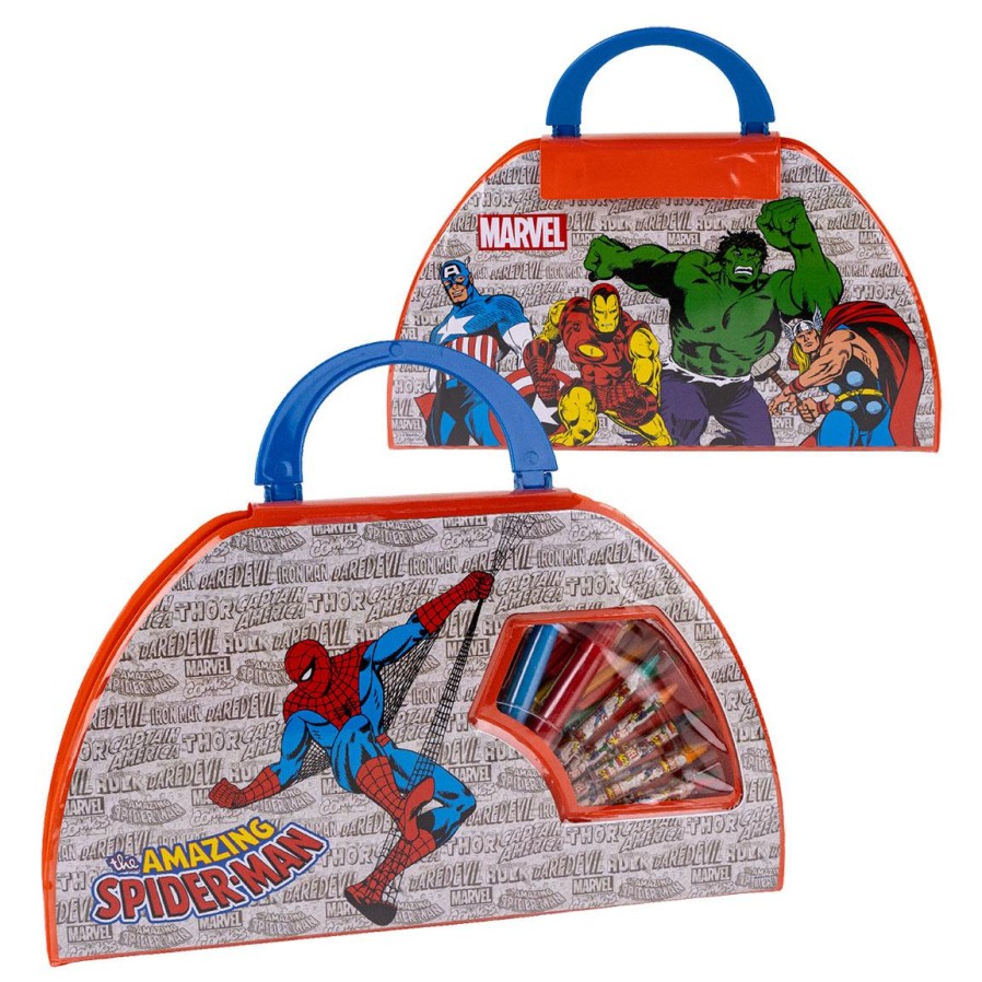 Cerdá Set Papeleria Coloreable 50 Piezas Marvel Clearance