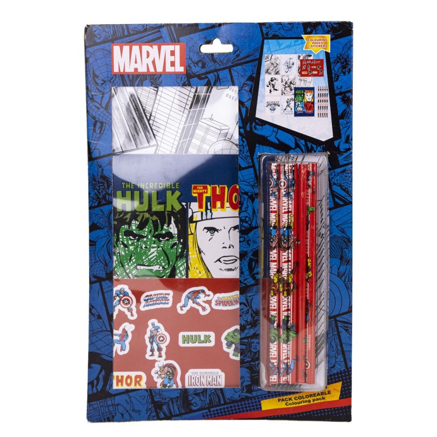 Cerdá Set De Papeleria Coloreable Avengers Wholesale