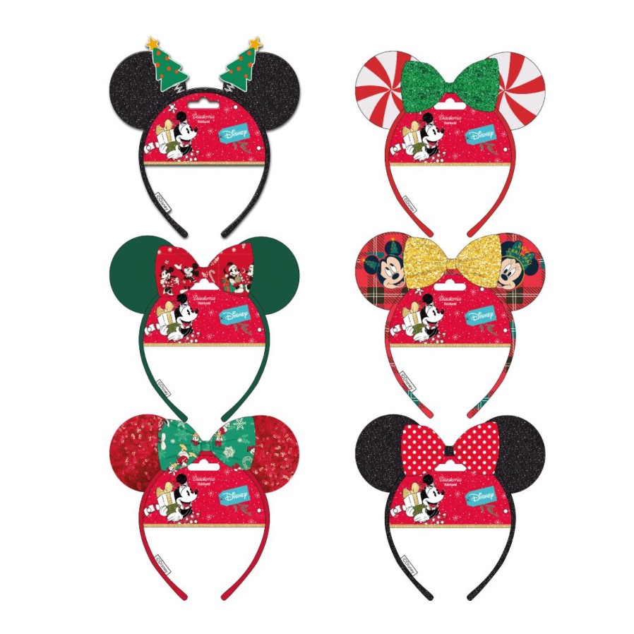 Cerdá Accesorios Pelo Display Navidad 24 Pcs Minnie Wholesale