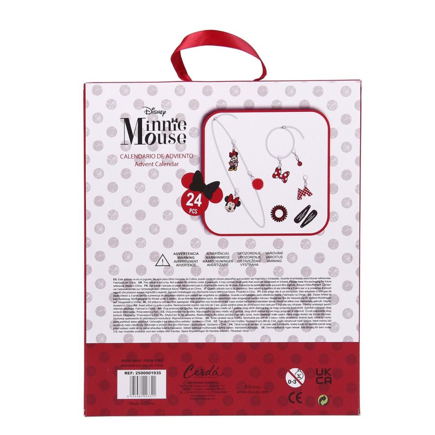 Cerdá Set De Belleza Accesorios 24 Piezas Minnie Hot