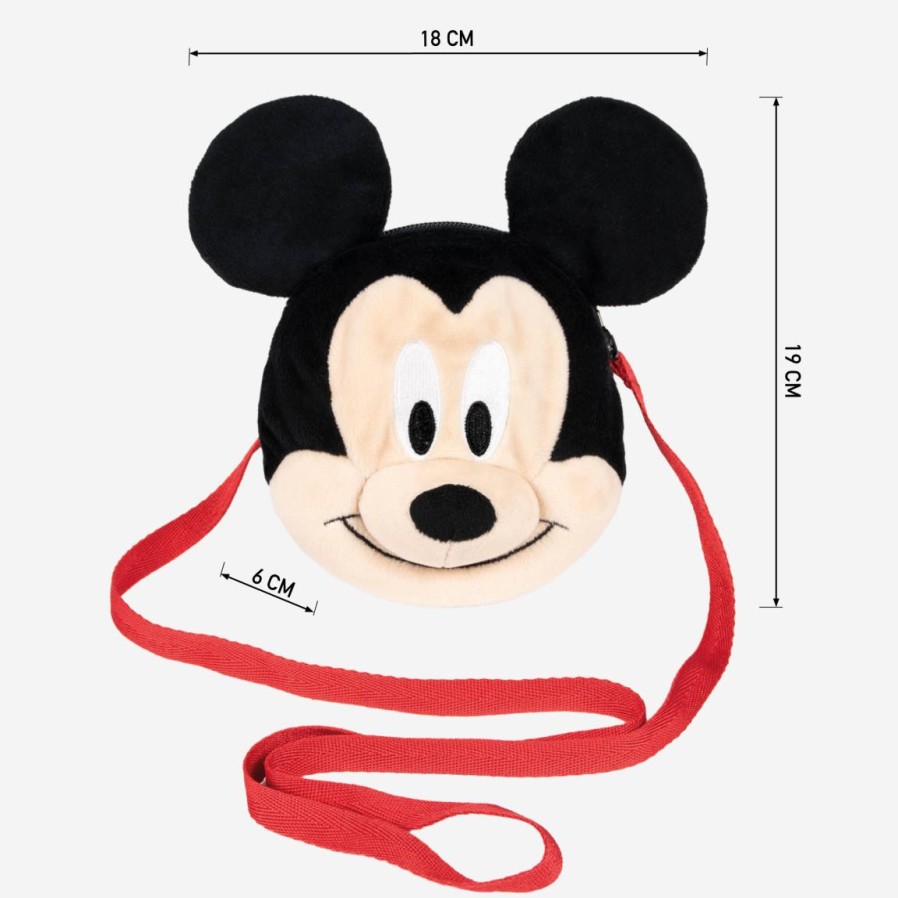 Cerdá Bolso Peluche Mickey Hot